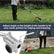 Ergonomic Trimmer Grip, String Trimmers Handle with Shoulder Strap Harness, Weed Eater Handle Extension with Bracket Clamp, Lawn Trimmer Handle Grip for Lawn Care, Landscaping, Yard Trimming Edging