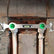 2-piece metal hot and cold water pipe level