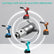 Shaft Conversion Head, 2 Pack Electric Wrench With Internal Strong Magnet for Bits Drills Charging Accessories