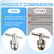 104421 Cartridge Removal Tool, Cartridge Puller Compatible With Moen 1222,1225,& 1200 Single Handle Cartridges， Moen Shower Cartridge Replacement，Faucet Cartridge Replacement Core Puller