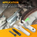Ball Joint Separator | Ball Joint Removal Tool for Separating Arms, Tie Rods, and Ball Joints on Cars, Light Trucks, ATVs 1-1/8" to 2-1/8" Adjustable Tie Rod Removal Tool