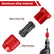 2Pcs Drill Depth Stop, Adjustable Drill Bit Stop Collar Set, Aluminum Alloy Drill Stop, Precise Drills Size Range 5/64inch-3/16inch 15/64inch-7/16inch for Furniture Tile Metal Wood