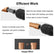 6 in 1 Copper Pipe Expander Swaging Flaring Tool,HVAC Repair Tool for Air Conditioner Copper Tube Expander Boring Drill Bits with 1/4",3/8",1/2",5/8",3/4",7/8",110mm Length 1PCS