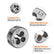 20pcs Metric Tap and Die Set M3-M12 Rethreading Tapping Tool Kit Screw Thread Taps Dies Wrench Handle Stock Holder with Storage Case for Male & Female Threading