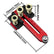 Table Saw Jig Guide Adjustable Thin Rip Jig Fence Accessory Aluminum Alloy Construction with Roller Tenon And Adjustable Length