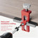 Upgrade 3 in 1 Cabinet Door Installation Jig with Support Base, Cabinet Door Mounting Jig with Adjustable Positioner, Aluminium Alloy for Most Cabinet Doors(with 3 Drill Bits)