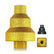 Diamond Chamfer Router Bit, M10 Thread Hole Saw Tile Reamer, Three-Stage Milling Cutter for Marble Concrete Granite Quartzite Drilling Chamfering