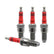 D8TC 3 Electrode Spark Plug Replacement for CG 125cc 150cc 200cc 250cc CF250 4 Stroke Gasoline Engine ATV Motorcycle Scooter Replace D8RC