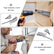 2pcs 105 Degree Right Angle Drill Extension Shank Electric Corner Screwdriver Adapter Bending Batch