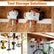 Wall-Mounted Tool Rack for String Trimmers and Hedge Trimmers, Metal Storage Bracket for Garage and Shed Organization (1 PC)