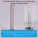 Accuracy Equal Height Ruler Tiles Spacing Tool with Builtin Bubble Levels and Rustproof Steel Construction Equal Height Ruler
