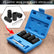 1/2 Inch Drive Impact Lug Nut Socket 5Pcs Lug Nut Remover Extractor Tool Locking Lug Nut Removal Tools 17Mm 19Mm 21Mm 22Mm Stripped Bolt Remover Lug Nut Extractor Set