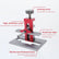 Upgrade 3 in 1 Cabinet Door Installation Jig with Support Base, Cabinet Door Mounting Jig with Adjustable Positioner, Aluminium Alloy for Most Cabinet Doors(with 3 Drill Bits)