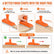 Edge Banding Trimmer with Stainless Steel Blade - Professional Wood Edge Trimming & Planing Tool - 3 in 1 Durable Edgebanding Trimming Tool for Wood, Veneer, PVC, ABS