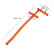 Decking Straightening Tool Deck Board Bender Straightener Bending Carbon Steel Srtaightener 66CM/26In Weight 1.3KG Universal Wood Universal