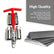 5-Piece Spark Plug Socket Set — T-Handle and 14mm/16mm/18mm/21mm Heavy-Duty Spark Plug Removal & Installation Tool Kit