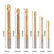 6pcs Twist Drill Bit Set High 3-8mm High Speed Steel Hole Cutter Sawtooth Twist Bits Drills Tool for Woodworking