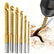 6pcs Twist Drill Bit Set High 3-8mm High Speed Steel Hole Cutter Sawtooth Twist Bits Drills Tool for Woodworking