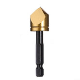 BC1651 Chamfer Tool Drill Bit with Hex Shank for Smooth Deburring and Countersinking For Wood Metal Plastic Holes