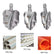 3Pcs Lifting Drill Bits Repair Drill Connection Tool Lifting Stepped Drill Reamer Drill Bit