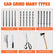 Drill bit sharpener, suitable for all drill bits (5/64 inch - 5/8 inch).