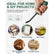 Heavy Duty Staple Remover, Upholstery Staple Puller Lifter Tool for Carpet, Hardwood Floors, Furniture, Construction