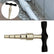 Manual Pipe Expander Tool T Handle Screw Feed Stepped Head for PERT Floor Heating Tube End Re-Rounding