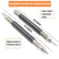 2-Piece Dual Head Nail Setter and Hinge Pin Punch Set