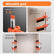 Drawer Slide Installation Jig Kit, Precision Cabinet Hardware Jig with Toggle Clamp & Magnetic Arm, Drawer Slide Jig Kit for Fast & Easy Installation Woodworking