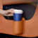 Leather Car Cup Holder, Hanging Back Seat Bottle Holder