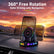 15W Car Mount Charger with 7-Color RGB Light, Car Phone Holder for Your Car, Horizontal Mode Wireless Charging, 360° Rotating Strong Suction Mount for iPhone 17 Pro Max 16 15 14 13 12