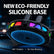 15W Car Mount Charger with 7-Color RGB Light, Car Phone Holder for Your Car, Horizontal Mode Wireless Charging, 360° Rotating Strong Suction Mount for iPhone 17 Pro Max 16 15 14 13 12