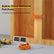 Cabinet Clamps, Cabinetry Clamps Cabinet Face Frame Clamps Cabinet Installation Clamps Cabinet Tools with Two Side Screws and Alignment Plate, 2 Pack, Up to 440 lbs Load Capacity, Orange