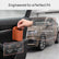 2PCS Leather Car Cup Holder, Wide-Mouth Organizer for Drinks &amp; Phone, Clip On Cupholder for Back Seat, Car Side Door