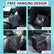 Leak Proof Car Trash Can With Lid - Bag Hanging With Storage Pockets Collapsible And Portable Garbage Bin(Pattern pink)