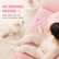 Automatic Cat Toy Ball Launcher Interactive Electric Cat Teaser with Fluffy Balls, Hands-Free Indoor Cat Exercise Toy with Random Launching, Quiet Motor, Mental Stimulation & Active Play
