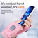 Heated Gloves Portable Heating Gloves with Digital Display,Rechargeable Heated Gloves,Smart Thermostatic Heated Fingerless,for Outdoor Work, Cycling, Skiing