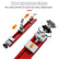 Portable Woodworking Miter Gauge Base Plate Adjustable Cutting Machine Guide Ruler 240mm/9.44in 360mm/14.17in for Carpentry Projects