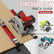 Portable Woodworking Miter Gauge Base Plate Adjustable Cutting Machine Guide Ruler 240mm/9.44in 360mm/14.17in for Carpentry Projects