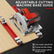 Portable Woodworking Miter Gauge Base Plate Adjustable Cutting Machine Guide Ruler 240mm/9.44in 360mm/14.17in for Carpentry Projects