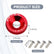20PCS Bumper Fender Washer Bolt, M6×20mm Aluminum Alloy Engine Bay Dress Up Bolts Fasteners Kit, CNC Finishing Fender Washer JDM Car Modification Installation Hardware Kit