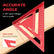 Carpenter Square, Aluminum Rafter Square with MM Markings Only, Metric Layout Tool for Woodworking Framing and DIY, Red