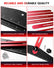 Stair Tread Template Tool, 8" to 60"Jig, Adjustable for Measuring | 360° Adjustable Angle, 0.16in Thickness, CNC Anodized Surface, Laser Scale, Precise Measuring Tool for Stairs, Floor, Cabinet