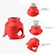 90 Degree Angle Drill Hole Guide, Straight Hole Drilling Positione, Self Centering Doweling Jig, Aluminum Alloy Vertical Guide with 3/4/5/6/7/8/9/10 mm Drill Bushings