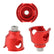 90 Degree Angle Drill Hole Guide, Straight Hole Drilling Positione, Self Centering Doweling Jig, Aluminum Alloy Vertical Guide with 3/4/5/6/7/8/9/10 mm Drill Bushings