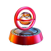 Solar-Powered Rotating Car Aromatherapy Auto