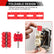 Outlet Spacers for Electrical Box, 48 PCS Spacers for Box Extender Kit, Plastic Wall Plate Spacer, Tile Backsplash Shims for Loose Outlet/Switch Repair (Stackable)