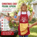 Funny Prank Chef Apron for Men, Hidden Surprise Pocket Apron
