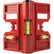 Magnetic Post Level, 270° Adjustable Folding Post Level with 3 Vials