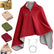 New Heated Shawl Wraps for Women, Heat Cape, USB Wearable Blanket